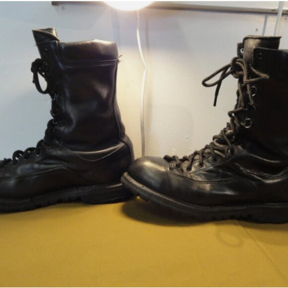USN U.S. NAVY sz10.5 LEATHER MILITARY TACTICAL COLD WX GORE-TEX BOOTS LD 6790 main image 12